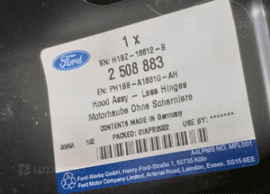 MASKA FORD FIESTA MK8 NOWA ORYGINALNA 3