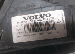 LAMPA PRZÓD LEWA VOLVO S60 II 2 LIFT XENON 31420261 6