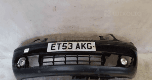 ^ ZDERZAK PRZÓD PRZEDNI DO VOLKSWAGEN VW POLO 9N LC9Z CZARNY HALOGENY 1