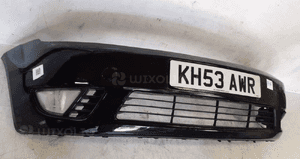 Zderzak przód przedni do ford fiesta MK6 6 vi D2 czarny halogeny 4