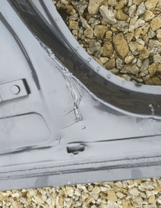 Mercedes W206 c-klasa ćwiartka słupek środkowy b prawy próg 4
