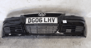 $ ZDERZAK PRZÓD PRZEDNI DO VOLKSWAGEN VW POLO 9N3 9N LIFT FL XENON GRILL KOD KOLORU LC9X 1