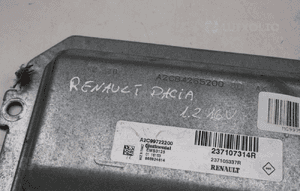 Komputer sterownik silnika 1.2 16V Renault Dacia 237107314R / 237105337R 2