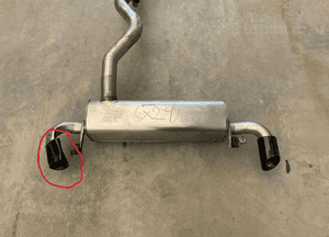 Bmw G20 tłumik końcowy wydech katalizator filtr dpf 8599404 8477554 2