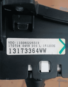 Licznik zegary oryginał Opel Tigra B II 13173364WW 4