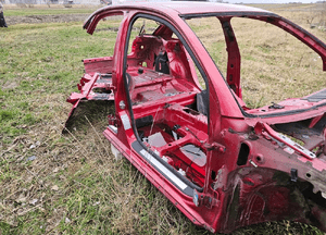 Błotnik Ćwiartka Poszycie Słupek Próg LZ3F LEWY Lewa Tyl Tylny Audi A4 B7 Sedan 16