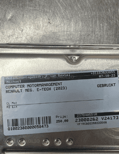 KOMPUTER SILNIKA MEGANE V 5 E-TECH 237D40551R ORG 3