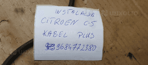 Klema minusowa akumulatora Citroen C5 III 9664448980 9684772380 10