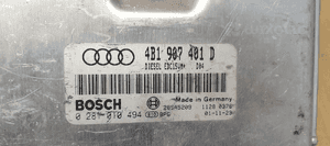 Komputer sterownik silnika Audi A6 C5 2.5 TDI 4B1907401D 4