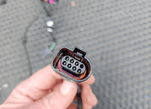 Instalacja 8E1971029F Wiazka Drzwi Kostki Przednia Przod Prawa Europa AUDI A4 B6 8