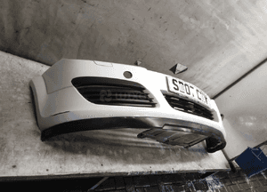 Zderzak przód przedni do opel astra h 3 iii Y474 biały 3