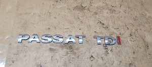 Znaczek emblemat logo VW Passat TDI 1