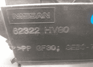 Pas przedni żaluzja nissan qashqai renault kadjar 62322 HV80 6