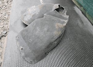 Nadkole Lewe Prawe Przod Przednie Chlapacz Praciane Materiał Oslona AUDI A4 B6 B7 Sedan Kombi 21