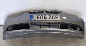 ^ ZDERZAK PRZÓD PRZEDNI BMW E60 E61 SERIA 5 SILBERGRAU SZARY HALOGENY PDC CZUJNIKI SPRYSKIWACZE LAMP XENON 1