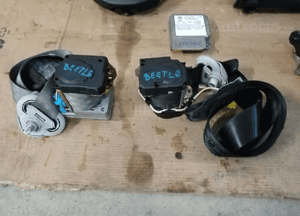 Zaślepka konsoli poduszki pasy AIRBAG zestaw naprawczy VW New Beetle 4
