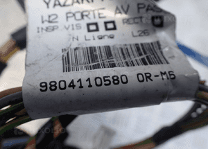 Instalacja zamka peugeot 508 804110580 prawy przód dostępne 2 sztuki 3
