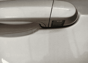 Bmw E70 drzwi lewy lewe tylne tył 354 titansilber 6