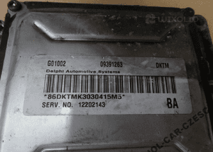 KOMPUTER SILNIKA OPEL VECTRA B 2.2 16V 09391263 2