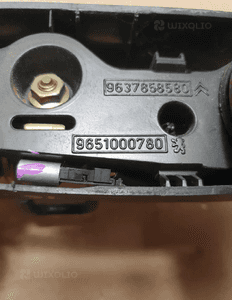 MECHANIZM WYCIERACZKI TYŁ PEUGEOT 407 9651000780 3