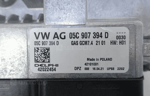 STEROWNIK KOMPUTER SILNIKA AUDI Q2 05C907394D 4