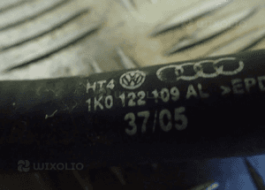 VW AUDI 2.0 TFSI WAZ PRZEWOD WODY 1K0122109AL RADOM 3