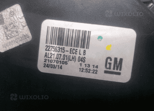 LAMPA TYŁ LEWA OPEL INSIGNIA A LIFT KOMBI LED 22756315-ECE 5