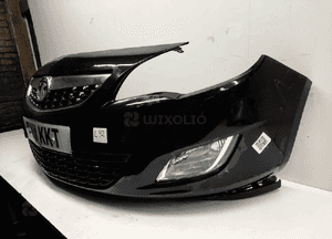 } ZDERZAK PRZÓD PRZEDNI DO OPEL ASTRA J IV Z22C CZARNY HALOGENY 3