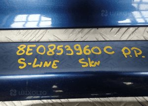 LISTWY DRZWI AUDI A4 B6 S-LINE 6