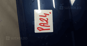 Zderzak tył tylny do ford fiesta MK6 vi lift fl hb C6 niebieski 6
