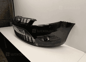 Zderzak przód przedni do ford focus MK2 ii lift fl F3 czarny halogeny 3
