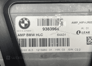 Bmw F22 F23 wzmacniacz 9383964 6