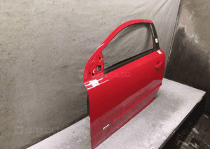 / DRZWI PRZÓD PRZEDNIE LEWE OPEL ASTRA H 3 III GTC CZERWONY Y547 3D 3 DRZWI HB 4