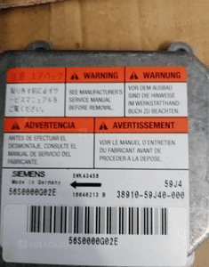 Konsola Airbag + Poduszki + pasy + sensor Suzuki Liana 01-10 Europa 5