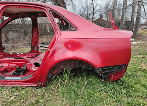 Błotnik Ćwiartka Poszycie Słupek Próg LZ3F LEWY Lewa Tyl Tylny Audi A4 B7 Sedan 3