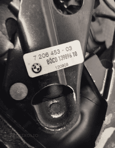 Bmw F01 F02 okular strefa zgniotu lewa 10