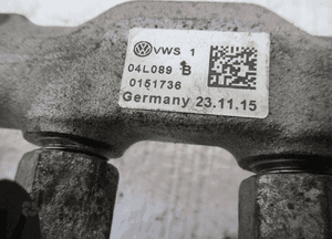 Listwa zawór VW Seat 1.6 TDI CLH 2015r 04L089B 3