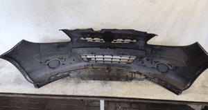 ^ ZDERZAK PRZÓD PRZEDNI DO OPEL CORSA D + HALOGENY Z163 SZARY 5