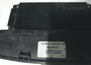 panel klimatyzacji avensis t 25 5590205050f 3