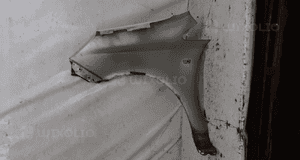 * BŁOTNIK PRZÓD PRZEDNI PRAWY OPEL CORSA D Z157 SREBRNY 4