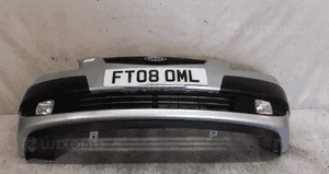 } ZDERZAK PRZÓD PRZEDNI DO KIA RIO II 2 S3 SREBRNY HALOGENY 1