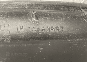 Opel insignia b wygłuszenie błotnika lewy przód 13463897 4