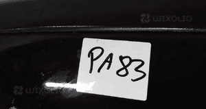 ^ ZDERZAK PRZÓD PRZEDNI DO VOLKSWAGEN VW POLO 9N LC9Z CZARNY HALOGENY 2