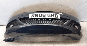 ^ ZDERZAK PRZÓD PRZEDNI SEAT LEON 2 II SZARY GRAFIT LW7Z HALOGENY 1