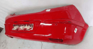 Zderzak tył tylny do opel astra h 3 iii cabrio pdc Y547 czerwony 3