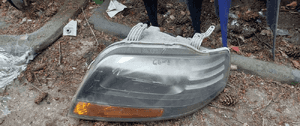 Przod przednia lampa lewa daewoo kalos 2