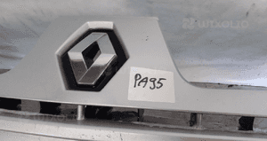 ^ ZDERZAK PRZÓD PRZEDNI RENAULT CLIO 2 II TED69 SREBRNY HALOGENY 2