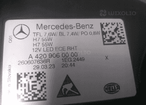 Lampa przód lewa mercedes citan W420 A4209060000 4