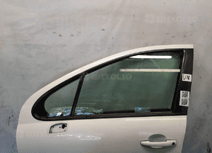/ DRZWI PRZÓD PRZEDNIE LEWE DO PEUGEOT 307 EWPA BIAŁE 5D 5 DRZWI HB 6