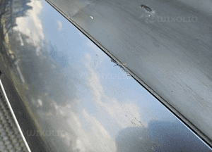 Zderzak Tyl Tylny Szary LX7Z 8E5807521 Listwa Chrom Dokladka Audi A4 B6 Sedan 25